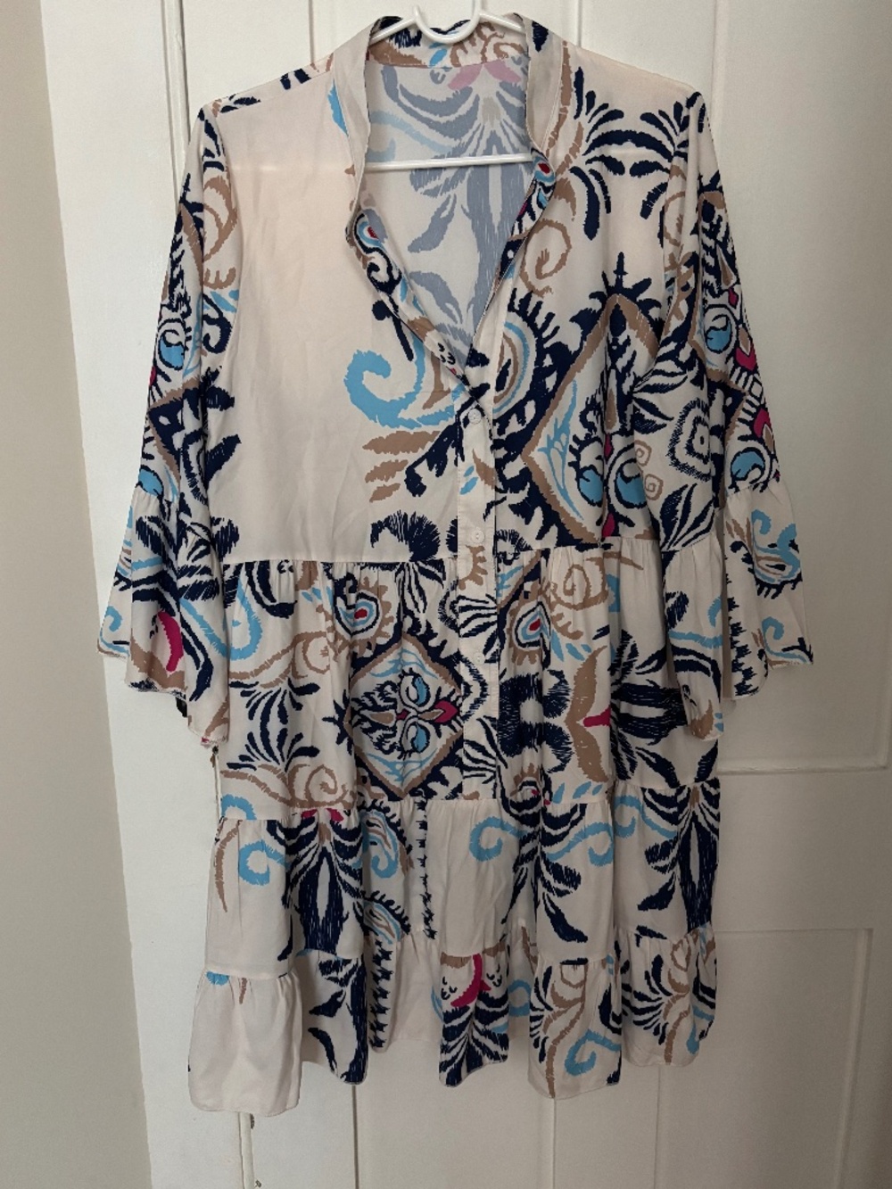 Printed Swing Dress